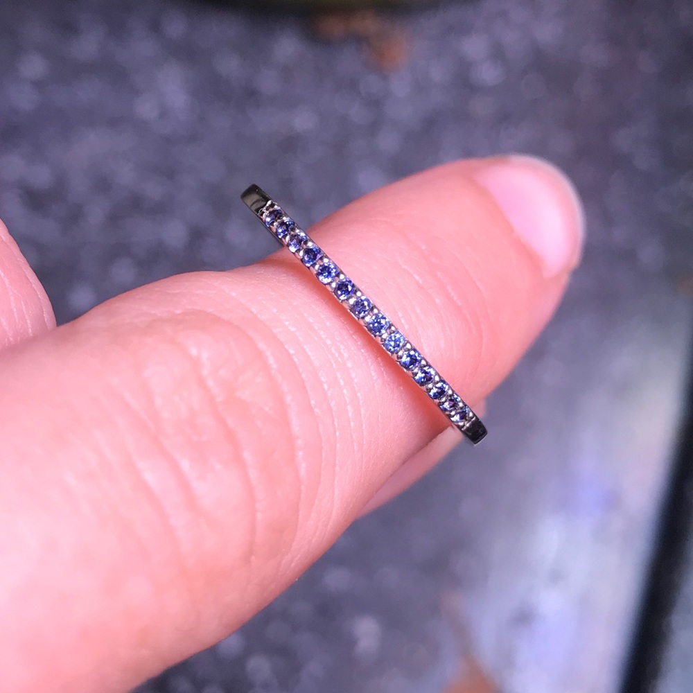 Tanzanite Sterling Silver Ring